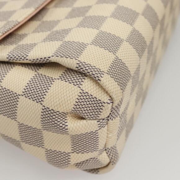 LOUIS VUITTON Damier Azur Croisette Hand Bag N41581 - Picture 14 of 16